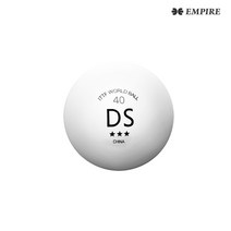 엠파이어 DS 3성 시합구 탁구장 탁구공120개(품질보증), DS 시합구 120개 가방(흰색)