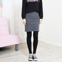 [핏걸스] 카멜 치마레깅스 빅사이즈
