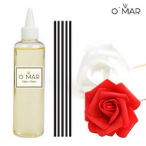 오마르 디퓨저리필액 100ml 장미꽃/섬유리드 증정, [화이트]피톤치드