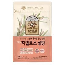 CJ 백설자일로스갈색설탕 500G 설탕, 단일 수량
