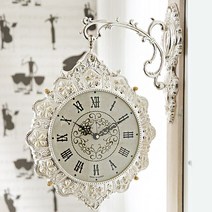 물방울 은 양면시계