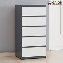 가이온 마린 서랍장, 그레이화이트/5단600