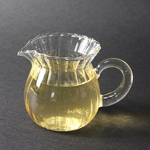 토비 골 유리 원형 숙우 (250ml), 1개, 1, 250ml