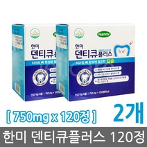 한미 덴티큐 플러스, 750mg, 240정