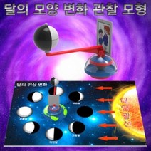 달의 모양 변화 관찰 모형 만들기