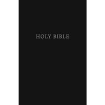 The Holy Bible: King James Version Black Pew Bible Red-Letter Edition hardback, Nelson Bibles