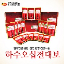 하수오 백복령 황기당귀숙지황 12가지약초 하수오십전대보, 100포, 90ml