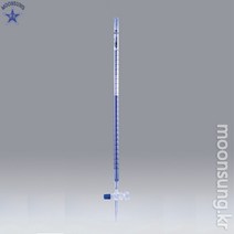 뷰렛(백색-유리), 1개, 100ml