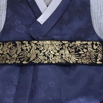 금박허리띠