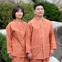 우담바라 [M-05]20수 남녀공용 브이자 오픈티 한복 상하 세트(한벌)