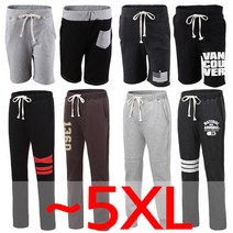 더재클린 5XL 밴딩 트레이닝 빅사이즈 바지 다양한 사이즈