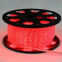LED 원형논네온[50M] 적색, 단품