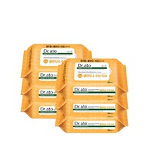 닥터아토마일드 클렌징물티슈 휴대20매 물티슈 유아물티슈, 6개