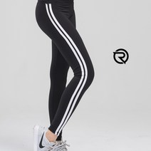 롤리핏 스트라이프 스포츠 9부 레깅스