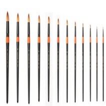 화홍수채화미술붓700R둥근붓, 1개, 1호