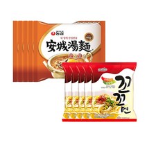 농심 안성탕면 5개 + 팔도 꼬꼬면 5개, 1개