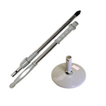 물걸레 청소기 19cm 핸드스핀밀대 편안형-2단, 1개