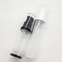 진공펌프용기, 10개, 5ml흰색펌프