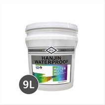 한진 마스터 멀티믹스 친환경 투명 도막 방수제 9L, 9000ml, 1개