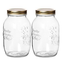 보르미올리 콰트로 밀폐 유리병, 1500ml, 2개