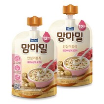 [매일유업] 맘마밀 안심이유식 12개월 표고버섯과소고기/가리비두부/아스파라거스와닭가슴살 5팩, 5봉, 표고버섯과소고기