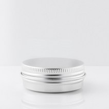 [더위치] 30ml 알루미늄용기 실버틴케이스 크림용기 연고용기 립밤용기
