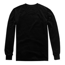 단디원 긴팔 30수 라운드 시보리 무지티 면티 긴팔티 흰면티