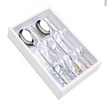 테이블아트 포인트(홍 청)부부수저 신혼부부 수저세트