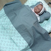 뽀송아이 유아 블랭킷(안감 퀼팅 디아마루-봄 가을 겨울용) 블랭킷, 12번 블루바탕 고양이