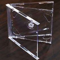 CD케이스 10mm 쥬얼 시디케이스 100장, 04. 2CD쥬얼케이스(투명)-100장