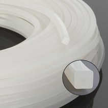 실리콘사각패킹 (가로10mm*세로40mm) - 5M(반투명)