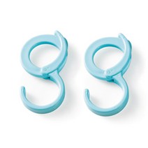 제이앤씨 다용도 S고리, 다용도S고리-블루(2P), 1세트