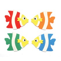 피플스파티 펠트꾸미기 동물 새 물고기 모음, 열대어A