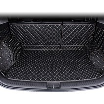 혼다 CRV SUV 전용 고급 자수 트렁크매트, 브라운