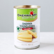 대화 영콘 어린 옥수수 통조림 425g 베이비콘 CORN, 1개