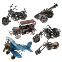 SMC 철제 미니어쳐 모형 바이크 비행기 엔티소품 장식소품, 02. 오토바이 중형 M135