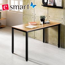e스마트 스틸 테이블 1200x600 (일자다리), 그레이:화이트