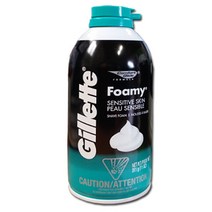 질레트 포오미 쉐이빙폼 센서티브, 311g, 1개