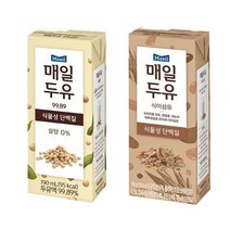 매일유업 매일두유 190mlx48팩(99.89 24팩+식이섬유 24팩), 48개, 190ml