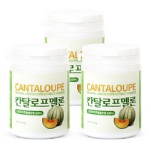 칸탈로프로 멜론 추출분말, 3통, 100g