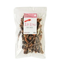 애견사랑수 오리 도가니 500g 국내산 애견 수제간식, 1개