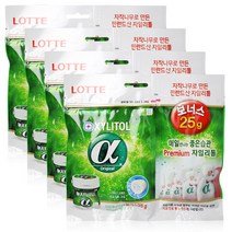 자연웰 자일리톨알파리필98g, 4개