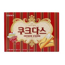 크라운제과 쿠크다스 화이트 토르테 289g, 288g, 1개