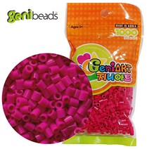 지니비즈(GENIBEADS) 리필용 싱글비즈_지니비즈 1000비즈, 라스베리, 1개