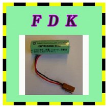 FDK CR17450(4-5A 3V 2500mAh)+JAE 2PIN 리튬전지작업, 1개