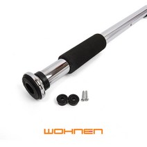 WOHNEN 가정용 실내철봉 철봉바 문틀철봉 치닝디핑 턱걸이기구 풀업바 헬스기구, 멀티철봉-실버