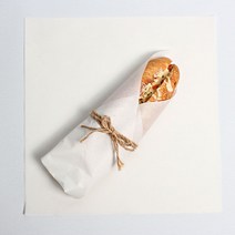 더팩 노루지 유산지 27x27cm 500매 화이트코팅지 베이킹포장지 김밥포장지