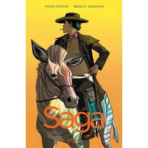 (영문도서) Saga Volume 8 Paperback, Image Comics