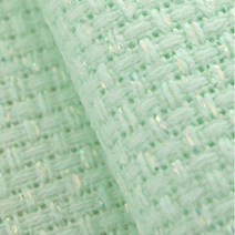 조이십자수 14CT 십자수 반짝이 원단, 14CT 연두 펄 원단 1/4마