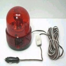 125 회전형 12V 24V 자석식 싸이렌 경광등 비상등 비상경광등 자동차경광등 자동차용품 램프, 1개
